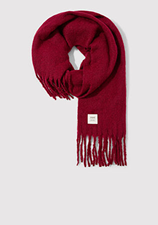 Püsküllü Bordo Atkı 1912807-24862
