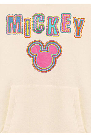 Mickey Baskılı Kız Çocuk Sweat M7S10141-70072