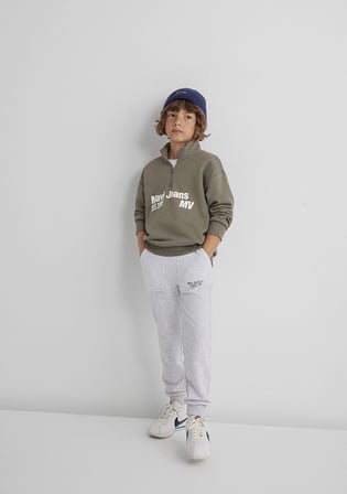 Mavi 6S10142-86961 Yarı Fermuarlı Haki Sweatshirt