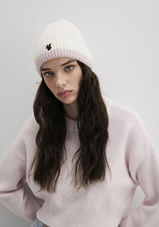 Sincap Detaylı Ekru Bere 1913609-70053