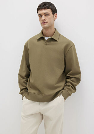 Haki Sweatshirt 0S10458-71816