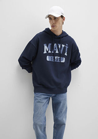 Mavi Baskılı Lacivert Sweatshirt 0S10301-70490