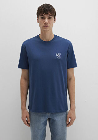 MJ Baskılı Lacivert Tişört 0612839-89287