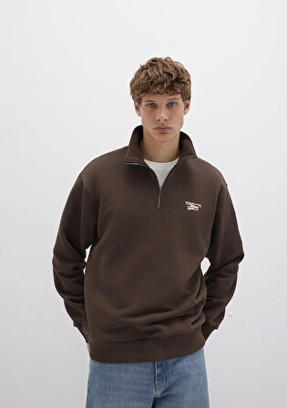 Kahverengi Sweatshirt 0S10465-88067