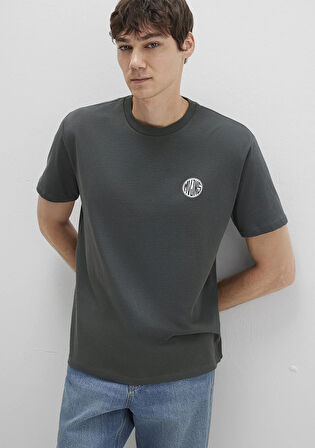 Mavi Logo Baskılı Yeşil Tişört 0613014-71598