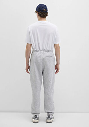 Mavi Logo Baskılı Gri Eşofman Altı 0010207-80018