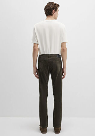 Marcus Koyu Yeşil Kadife Pantolon 0035191109