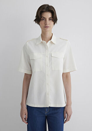 Ekru Gömlek 1211266-70057