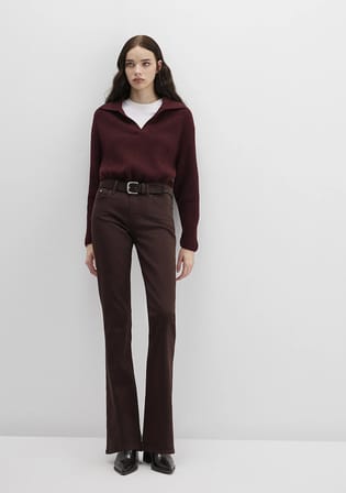 Molly Kahverengi Gabardin Pantolon 1013691199