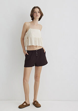 Kahverengi Şort 1410237-70244