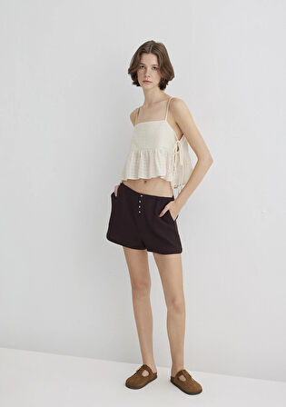 Kahverengi Şort 1410237-70244