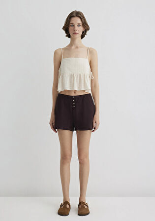 Kahverengi Şort 1410237-70244