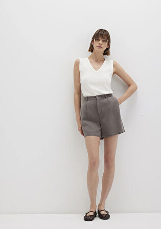 Gri Şort 1410195-70133