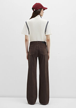 Malibu Kahverengi Kadife Pantolon 1010152-91292