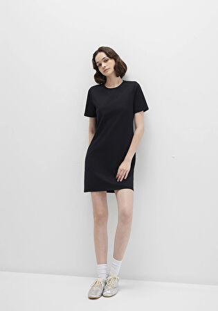 Siyah Mini Elbise 1310773-900