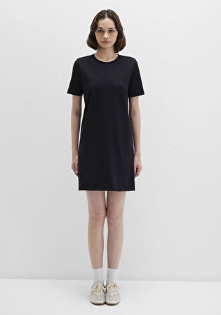 Siyah Mini Elbise 1310773-900