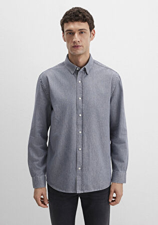 Mavi 0211765-89892 Gri Gömlek