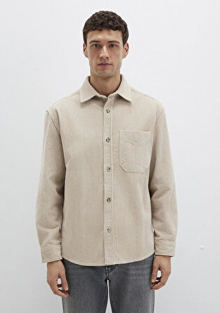 Bej Kadife Gömlek 0211749-70039