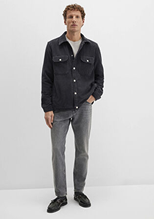 Antrasit Gömlek 0211750-70087