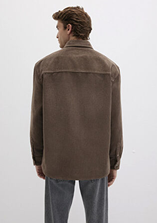 Kahverengi Kadife Gömlek 0211749-70380