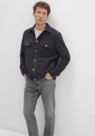 Antrasit Gömlek 0211750-70087