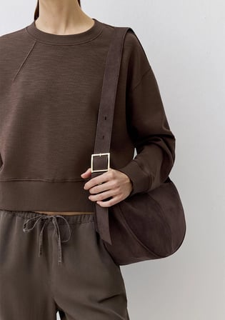 Kahverengi Sweatshirt 1S10425-88067