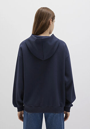 Mavi Kedi Logo Lacivert Sweatshirt 1S10461-70488