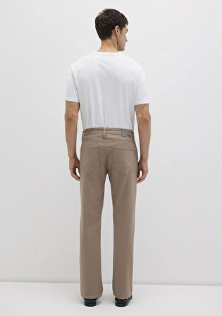 Lisbon Kahverengi Denim Gabardin Pantolon 0010039-90681