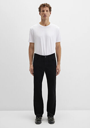 Lisbon Siyah Kadife Pantolon 0010039-30269