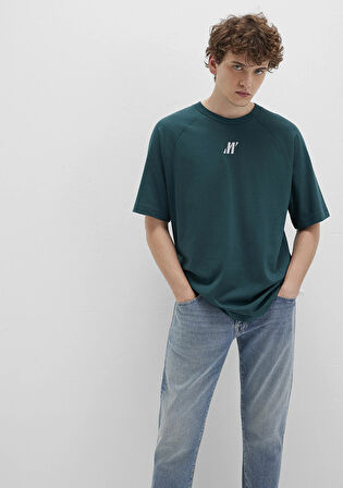 Pro Logo Baskılı Yeşil Tişört 0613076-71925