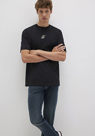 Pro Baskılı Siyah Tişört 0613078-900