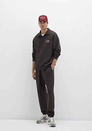 Kahverengi Jogger Eşofman Altı 0010522-70219