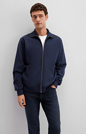 Mavi 0S10521-70490 Ceket Fermuarlı Erkek Sweatshirt