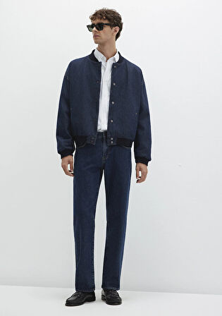 Lisbon Classic Denim Vintage Koyu Indigo Mavisi Jean Pantolon 0010039-91240