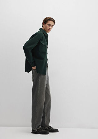 Toronto Street Vintage Koyu Mavi Denim Jean Pantolon 0010289-91291