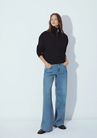 Siena Iconic Puslu Indigo Mavisi Jean Pantolon 1010763-91357