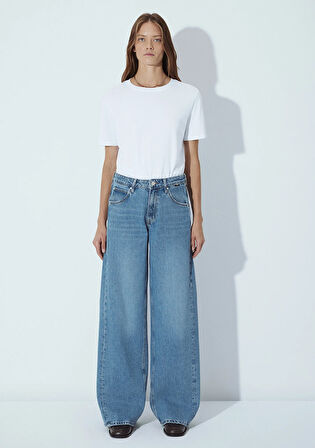 Siena Iconic Puslu Indigo Mavisi Jean Pantolon 1010763-91357