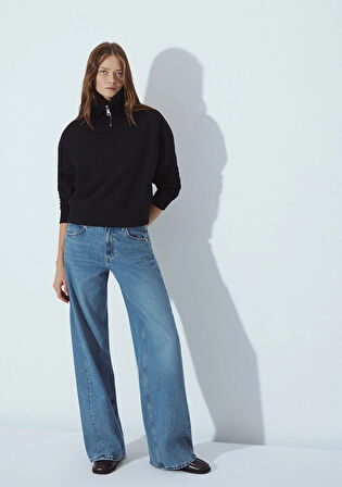 Siena Iconic Puslu Indigo Mavisi Jean Pantolon 1010763-91357