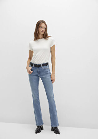 Mona Gold Premium Vintage Indigo Mavisi Jean Pantolon 1049790508