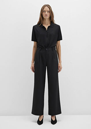 Siyah Çizgili Pantolon 1011090-900