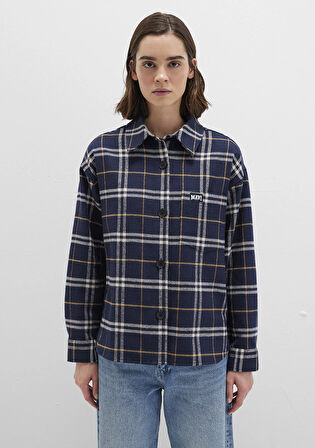 Lacivert Ekose Gömlek 1211296-91233