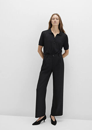 Siyah Çizgili Pantolon 1011090-900