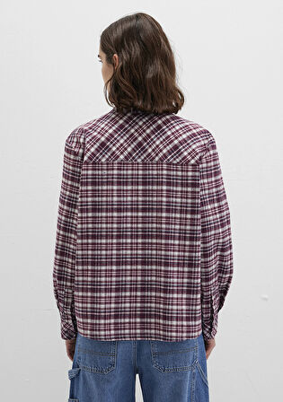 Bordo Ekose Gömlek 1211301-90949