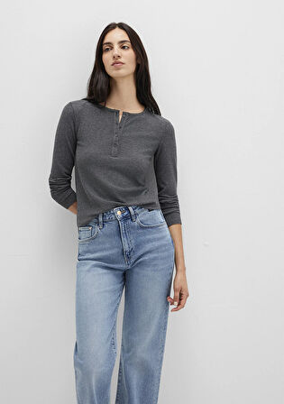 Gri Basic Tişört 1613621-80024