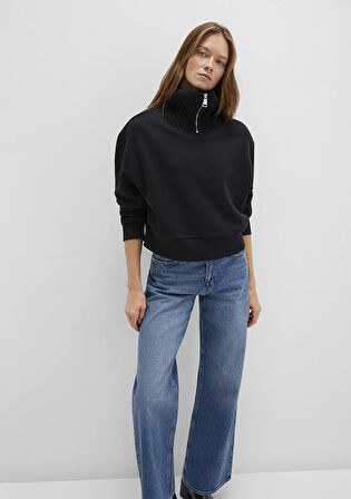 Siyah Sweatshirt 1S10434-900