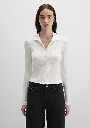 Ekru Polo Tişört 1613594-70057