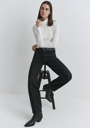Leila Mavi Edition Rinse Jean Pantolon 1010600-91207