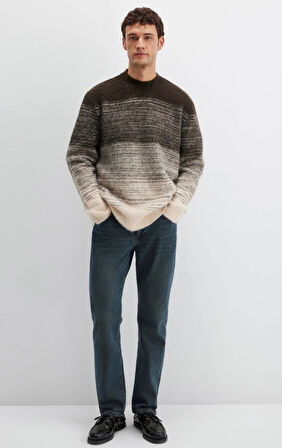 Mavi M0710381-70251 Bisiklet Yaka Kazak Erkek Sweatshirt