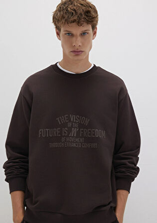 Kahverengi Sweatshirt 0S10512-88083