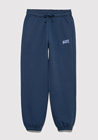 Mavi Logo Baskılı Lacivert Eşofman Altı 6010000-70720